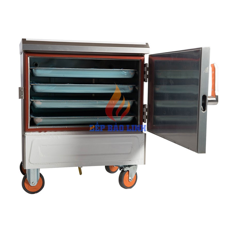 Tủ nấu cơm 4 khay dùng điện Bảo Linh