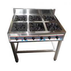 BẾP ÂU 6 HỌNG CÓ CHÂN