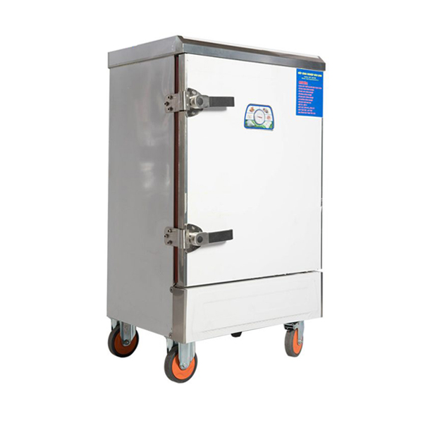 TỦ NẤU CƠM 8 KHAY DÙNG ĐIỆN