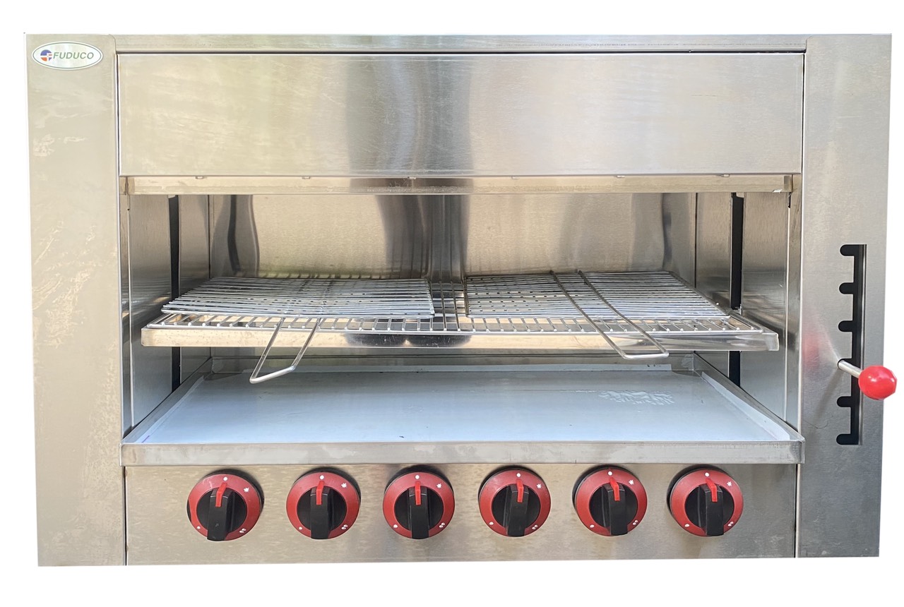 LÒ NƯỚNG SALAMANDER 6 HỌNG GAS