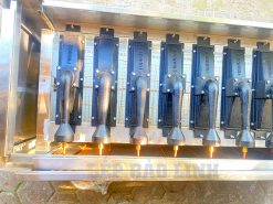 Alternative view of LÒ NƯỚNG SALAMANDER 4 HỌNG GAS