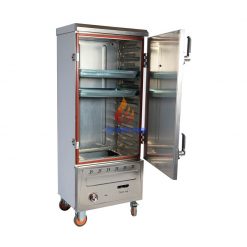 Tủ nấu cơm 12 khay dùng gas